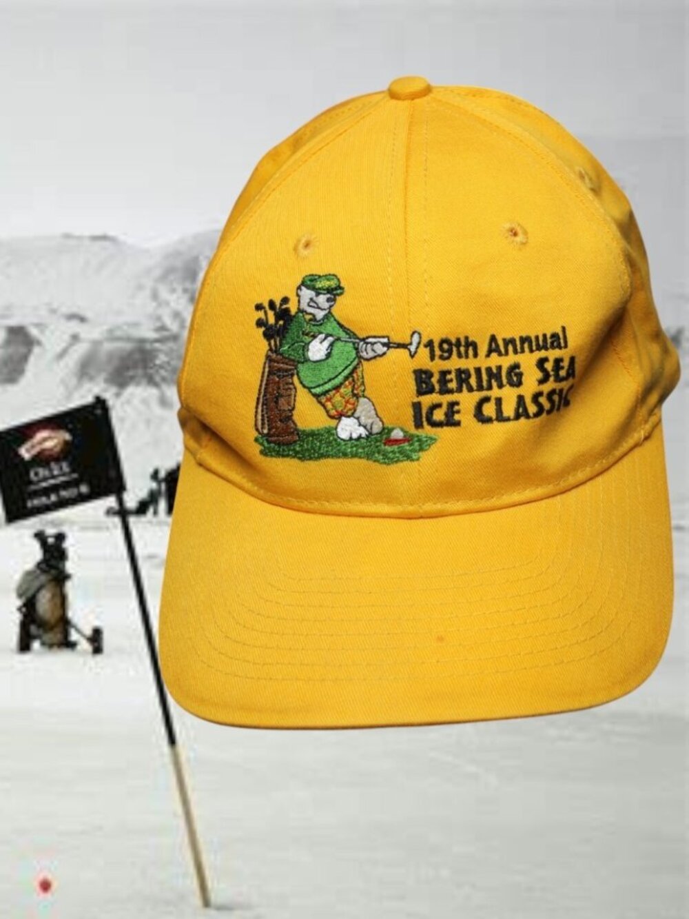 Nome Alaska North slope pipeline Hat Cap  Bering Sea Ice Classic Golf